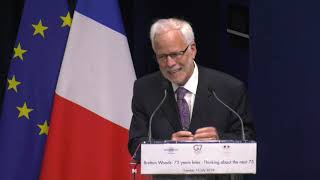 G7 Bretton woods - Panel 1: Reflecting on global economic turbulence and dealing with crises