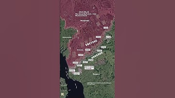 World War One Western Front Animated Map 1914 to 1918