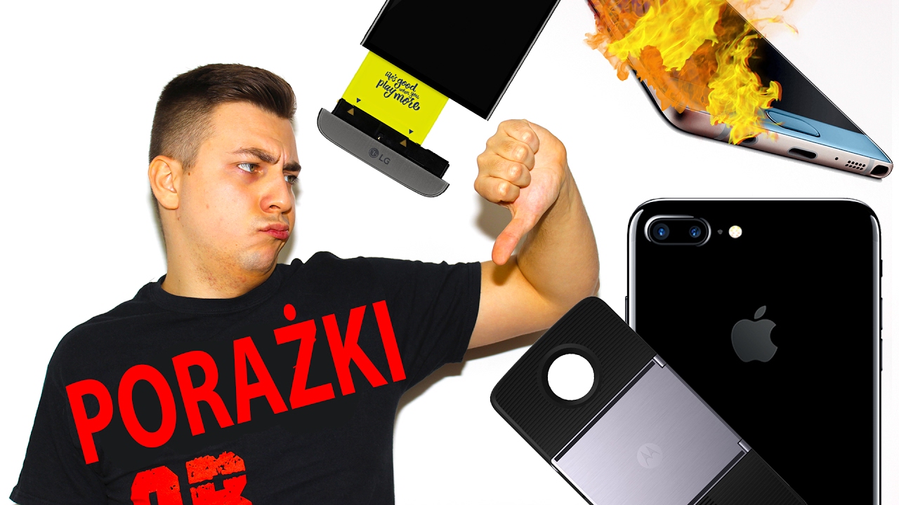 Smartfonowe Porażki 2016 roku! Ranking TOP 5 - YouTube