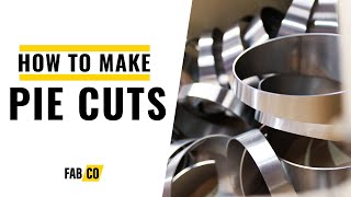 How To Make Pie Cuts | Quick & Easy Method - Stainless Steel Pie Cuts For Exhaust Fabrication