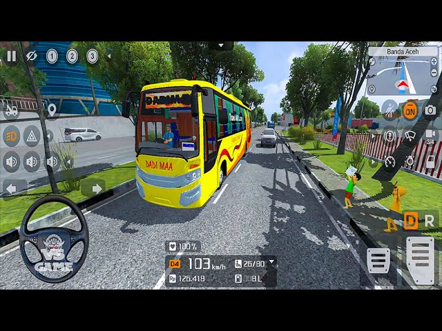 Minibus Caio Apache Driving in Tight Roads - Proton Bus Simulator 3.1 -  Gameplay 