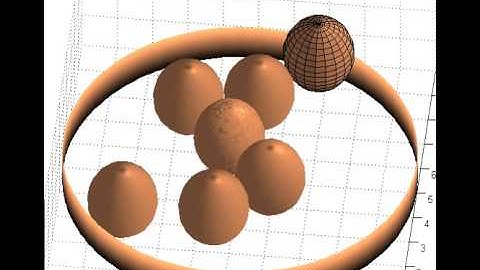 This is a fast type of sphere packing method.