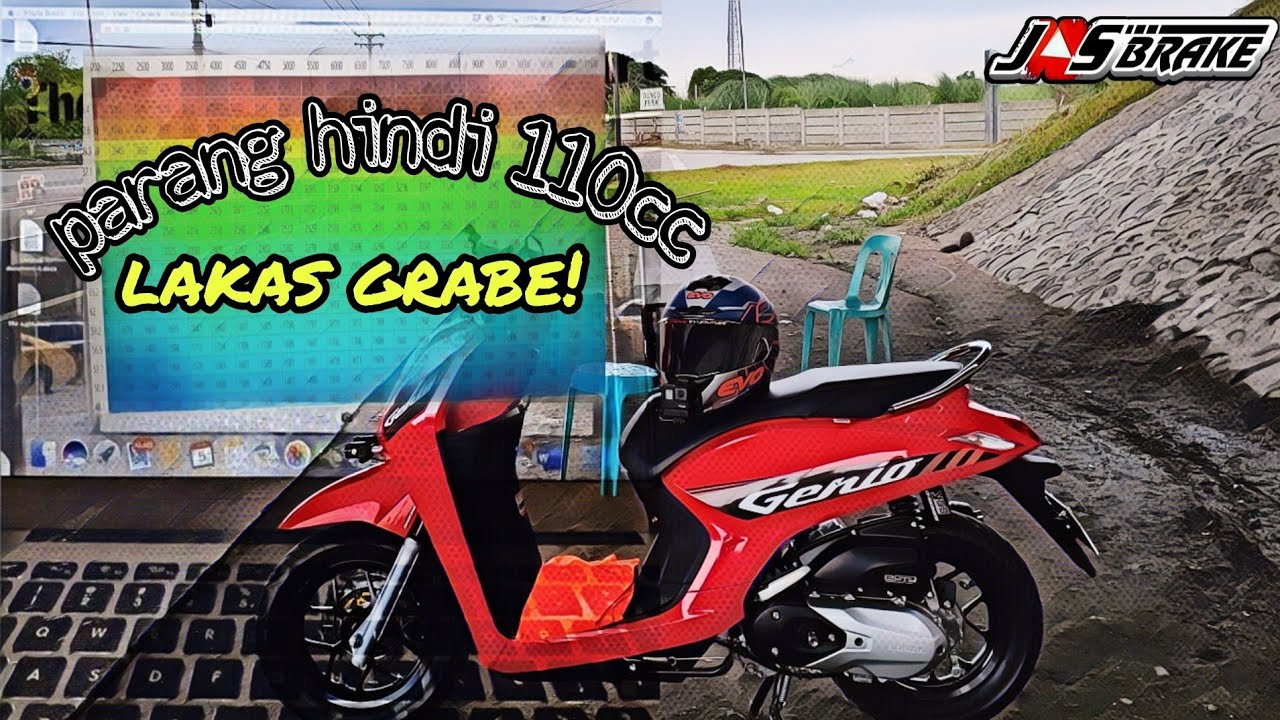 Honda Genio Stock ECU Remaped