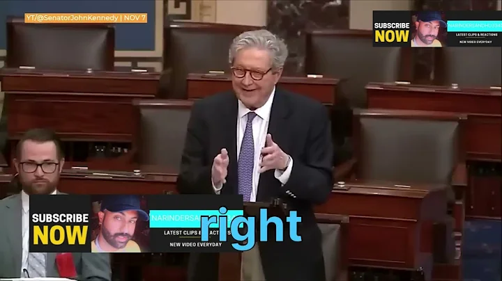  US Senate Erupts Over Govt Shutdown:Senator Kennedy Wants To Stop Paying Lawmakers | Watch