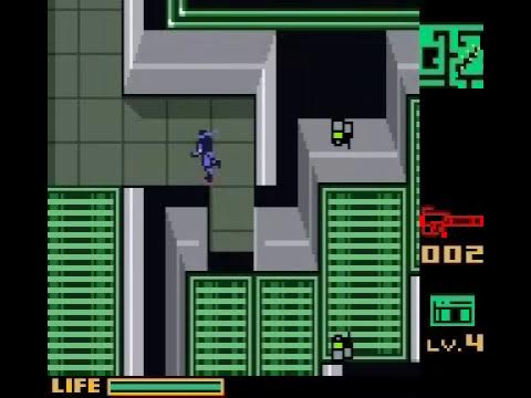 Metal Gear Solid GBC (Gameboy Color) - Walkthrough - Stage 8 with commentary - Missiles + Pyro Bison - YouTube