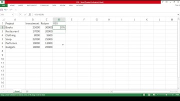 How to Calculate ROI in Excel | Return on Investment Analysis Tutorial