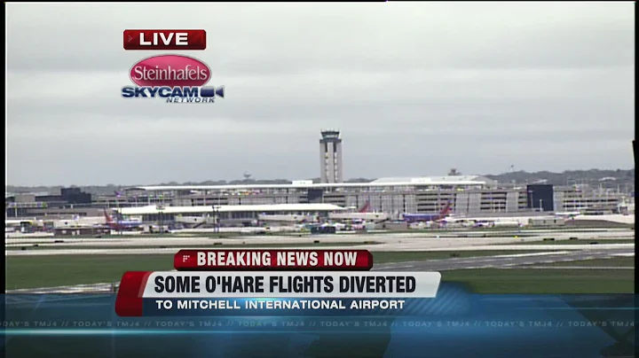 Flights from Chicago being diverted to Milwaukee