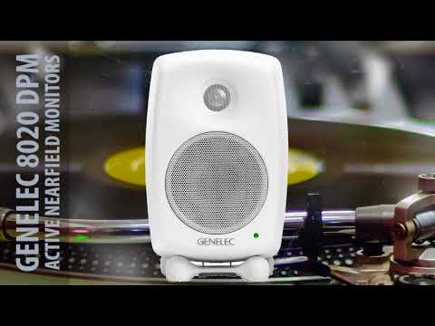 Genelec 8020 DPM Speakers Active Nearfield Studio Monitors For Recording Mixing Music