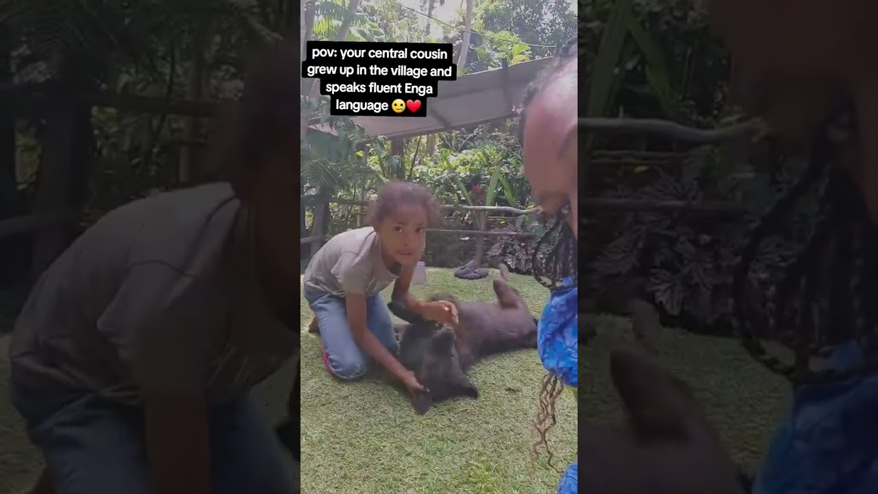Central girl speaks fluent engan #pngtuber #pngvideo #png