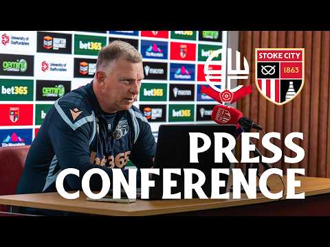 'Be bang at it every day' 💥​ | Mark Robins previews the Potters' return to action
