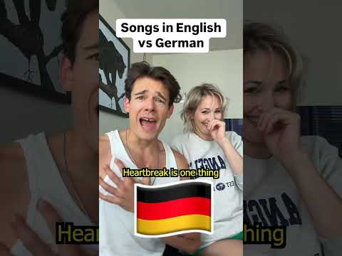 English vs German Singing