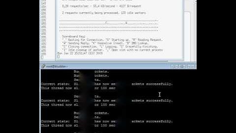 Slowloris vs Apache (No Load Balancer)
