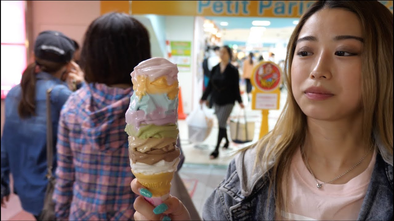 8 Scoops of Japanese Ice Cream Nakano Broadway's Daily Chico YouTube