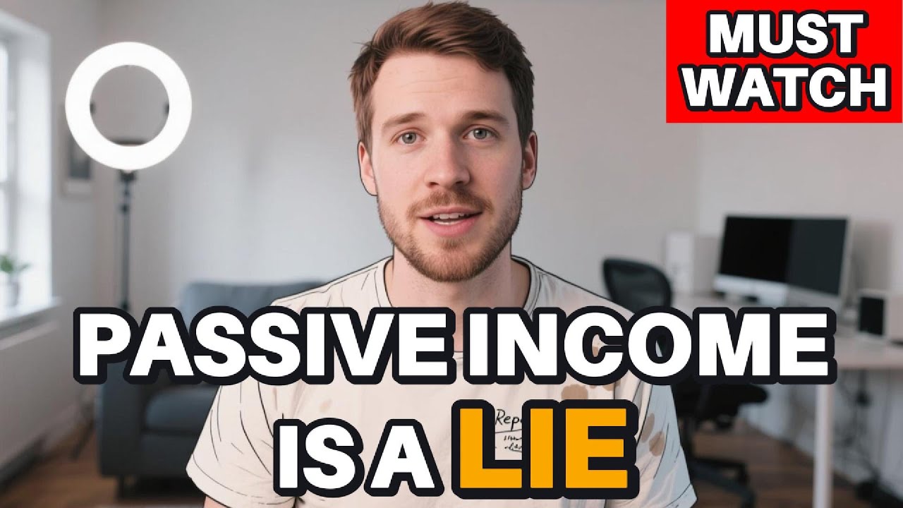 Passive Income Doesn't Exist. Do This Instead | Stop Chasing Passive Income. Start Building Assets