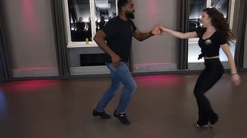 Salsa on1 to on2 with Steeve & Vyara