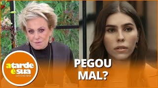 Sonia Abrão critica Ana Maria Braga por gafe ao vivo: “Desinformada”