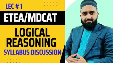 ETEA-MDCAT Logical Reasoning Syllabus Discussion