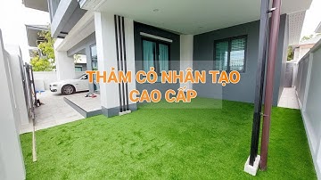 THẢM CỎ NHÂN TẠO CAO CẤP TRANG TRÍ NGOÀI TRỜI CỰC ĐẸP | CỎ NHÂN TẠO SG