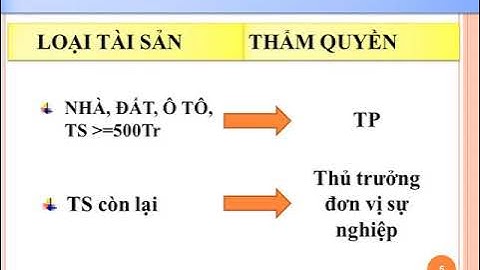 Quy trình thanh lý tài sản đơn vị sự nghiệp