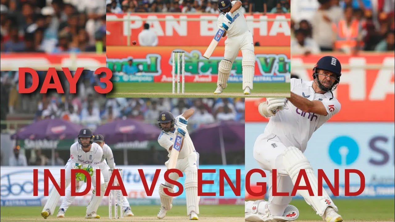cricket 2024 india vs england test match YouTube