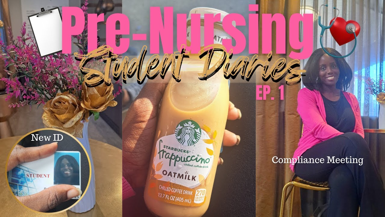 A DAY IN THE LIFE OF A PRE-NURSING STUDENT  EP. 1 🩺| Compliance Meeting, Orientation Week