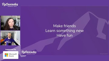 "Welcome to PyCascades Remote" - Seb Vetter, Nina Zakharenko (PyCascades 2021)