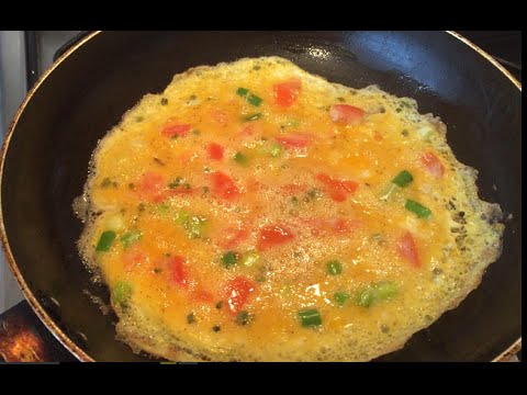 how-to-make-a-omelette-easy-quick-&-delicious!-tomato-onion-cheese-healthy-source-protein!