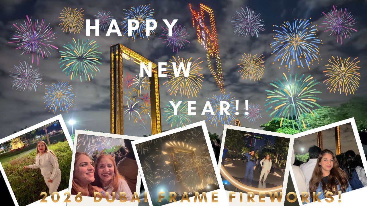 🔥 New Year 2026 Dubai Celebration | Fireworks, Drone Show & Party 🎇