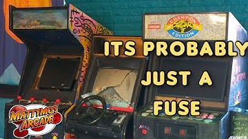 Arcade Repair Vlog #26: After Burner & Buck Hunter