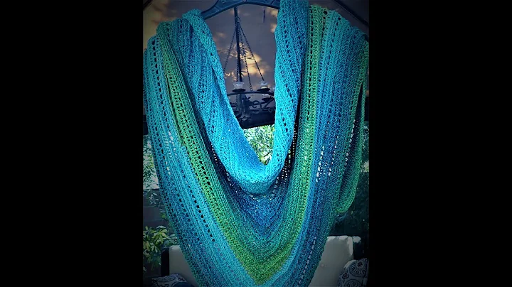 Crochet Seaglass Summer Shawl - Part 2