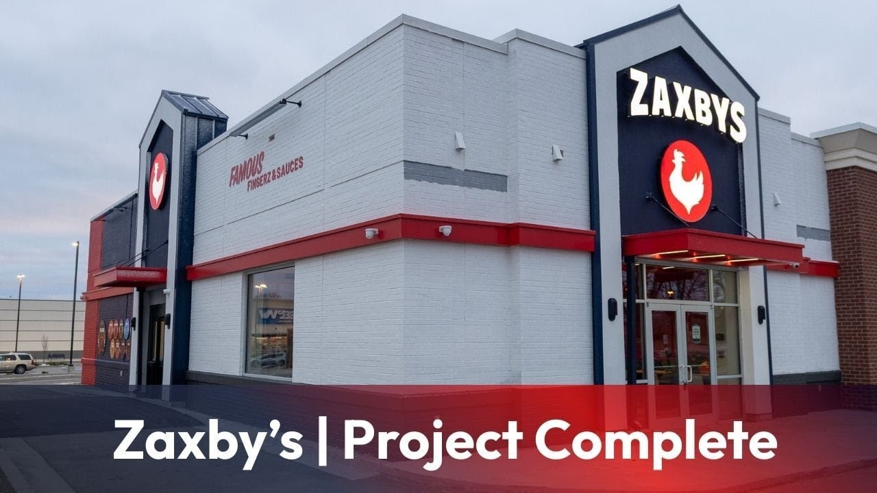 Zaxby's Project Complete - YouTube