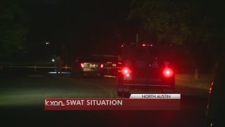 SWAT stand off in N Austin