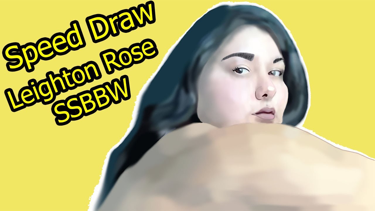 Me puse a dibujar en mi Tablet y salió este video de la hermosa SSBBW llama...