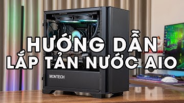 Hướng dẫn lắp tản nhiệt nước AIO - ID-COOLING ZOOMFLOW 240-XT ARGB - PC 25 Triệu chiến mọi game!