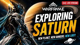 🪐 Exploring SATURN for the First Time! | Warframe Gameplay
