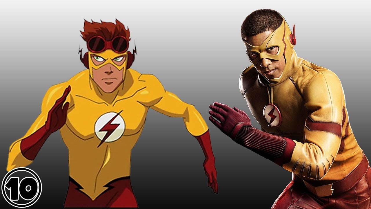 Top 10 Flash Surprising Facts Part 2 Wally West Youtube