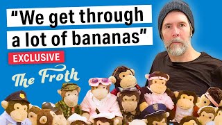 Rhod Gilbert In Amongst A MindBlowing Monkey Collection | The Froth