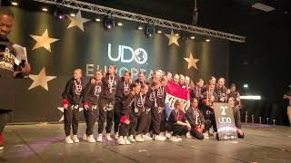 Eyecatcher Prijsuitreiking 2E Plek Finals Udo European Championship Kalkar Duitsland 21 Mei 2023