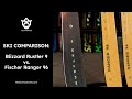 Ski Comparison: Blizzard Rustler 9 vs. Fischer Ranger 96