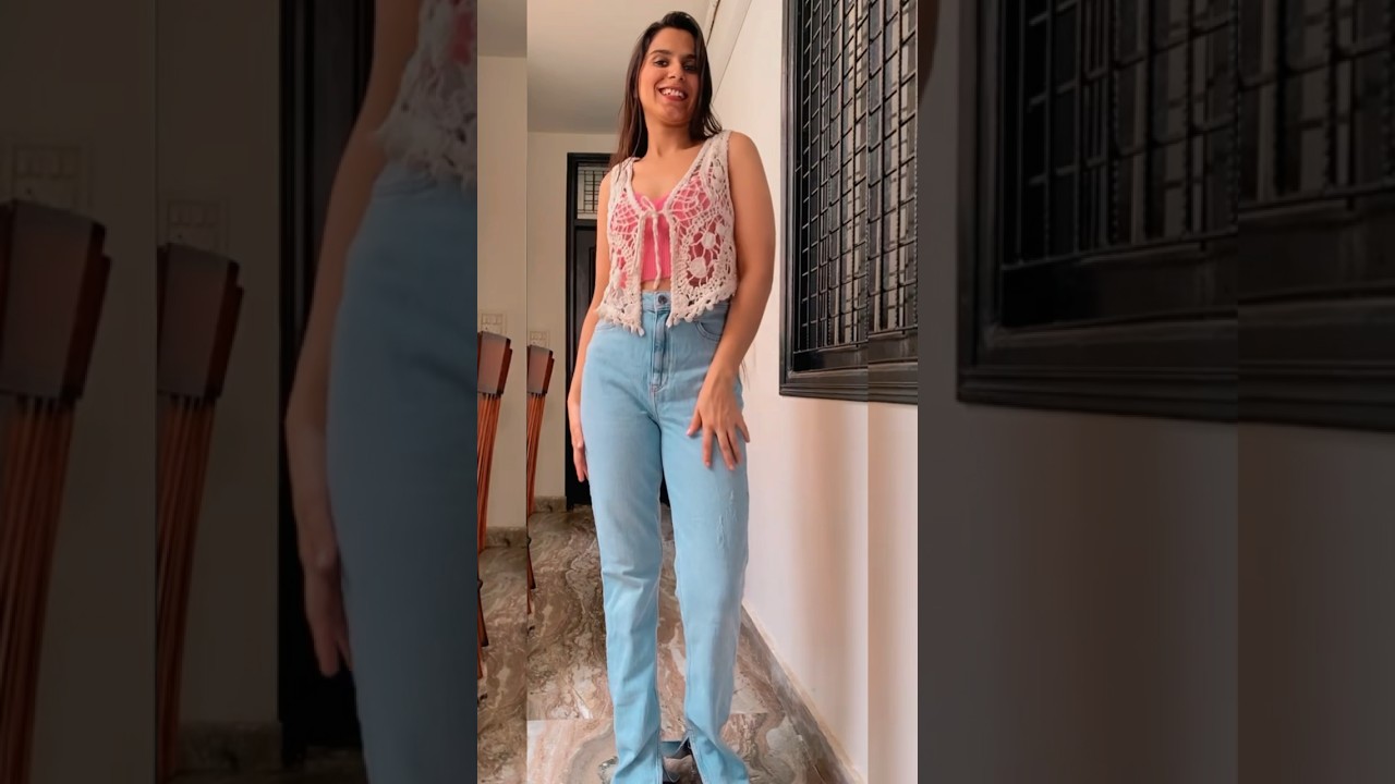 Crochet shrugs from SAROJINI at ₹75 each 