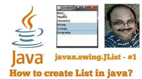 JList #1 | Create list in java