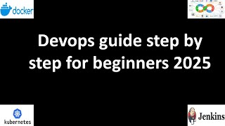 Devops guide step by step for beginners 2025