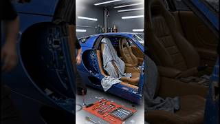 ASMR Restoration of Cobalt Blue Bugatti EB110 (1992) | Full Rebuild &amp; Satisfying Reveal