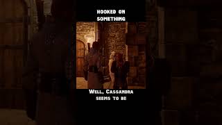 hooked on something — Dragon age : Inquisition dialogue scene