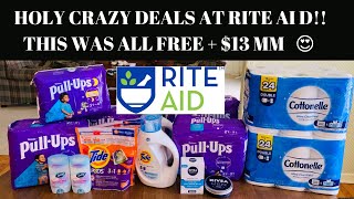 RITE AID 🔥🔥🔥/ FREE TIDE/ FREE COTTENELLE/ FREE HUGGIES/ IT WAS ALL FREE + $13 MM 💃💃💃 screenshot 1