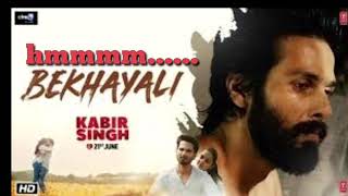 Here i just try to make a karaoke with guitar so is the acoustic music
of be khayali movie kabir singh.i hope you all enjoy this song if want
m...