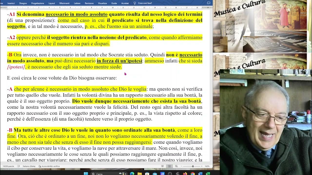 60 summa theologiae i q 19 a 3 e 4 la volonta in dio youtube