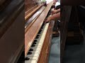 Turkish March Ronda allá Turca on old piano (havin fun with friends)