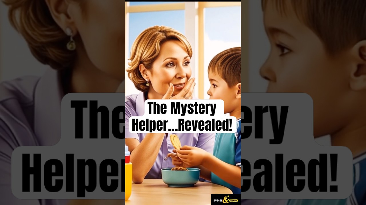 The mystery helper… revealed! 😱🎁 