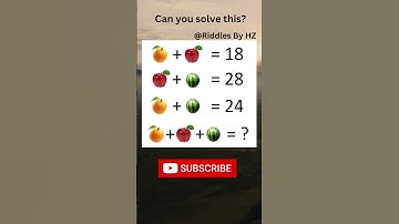 Can you solve this math riddle? #shorts #riddles #mathriddles #subscribe